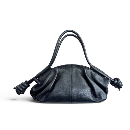 Bolso piel nudos