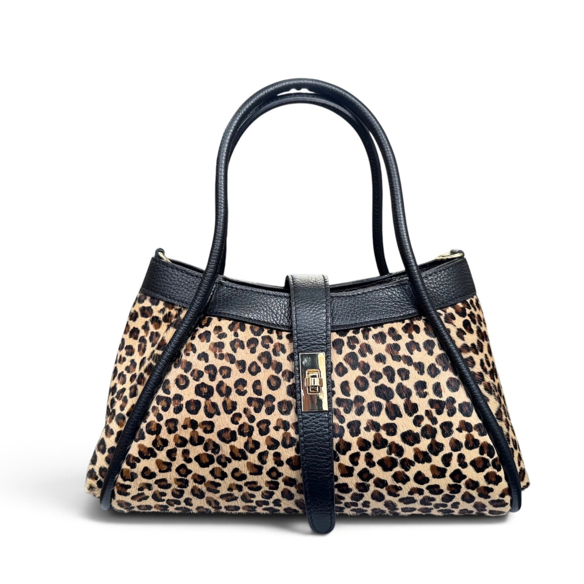 Mini baul print piel