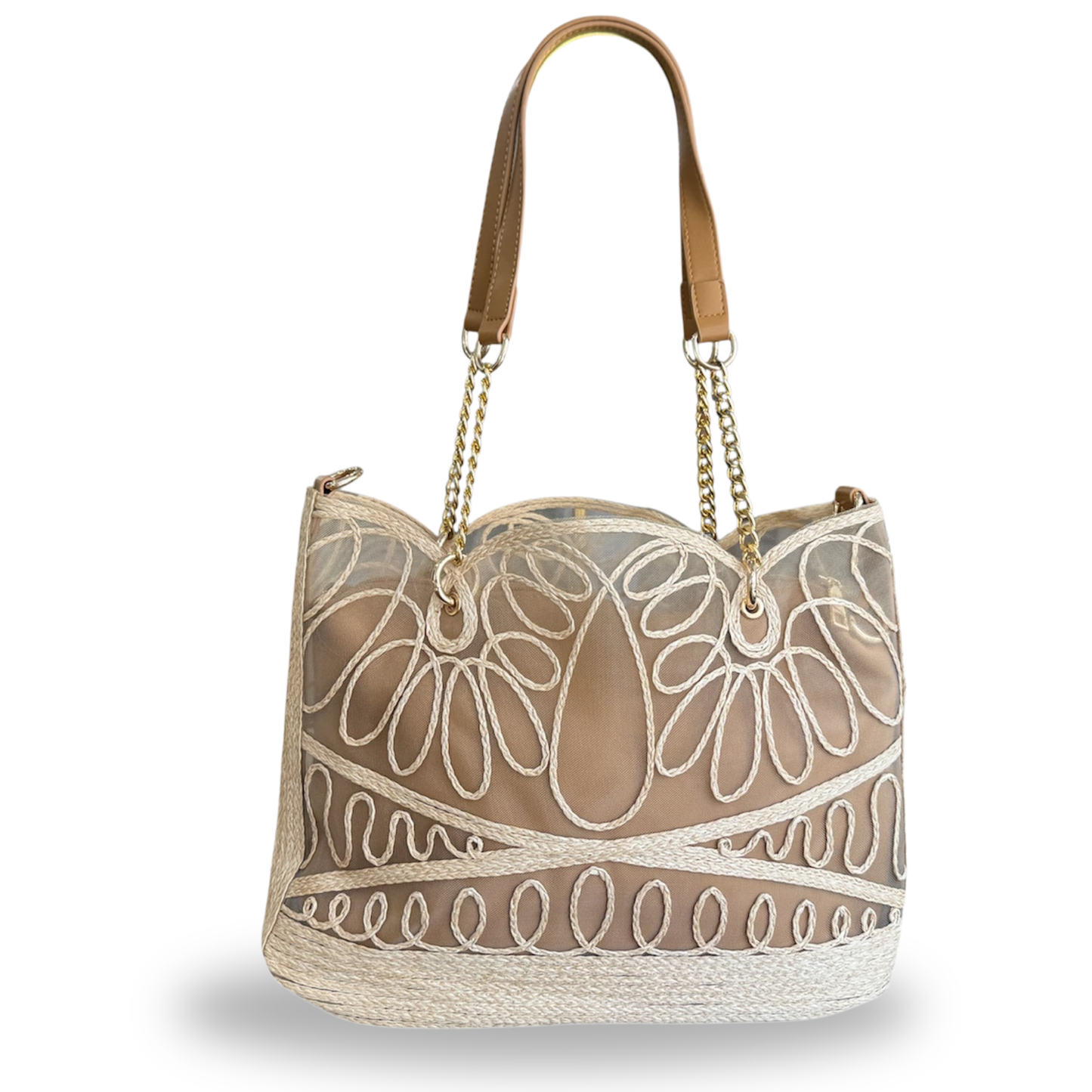 Bolso tull de carey