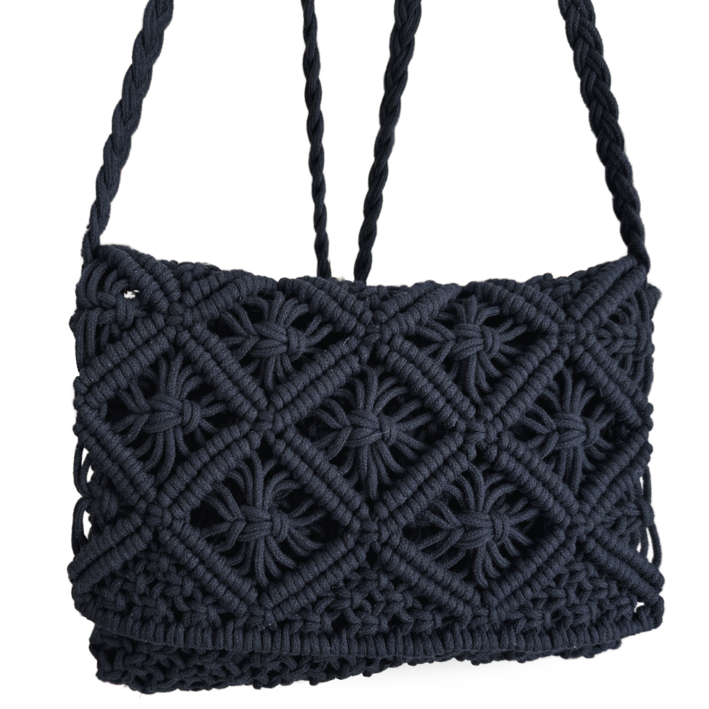 Bolso macramé