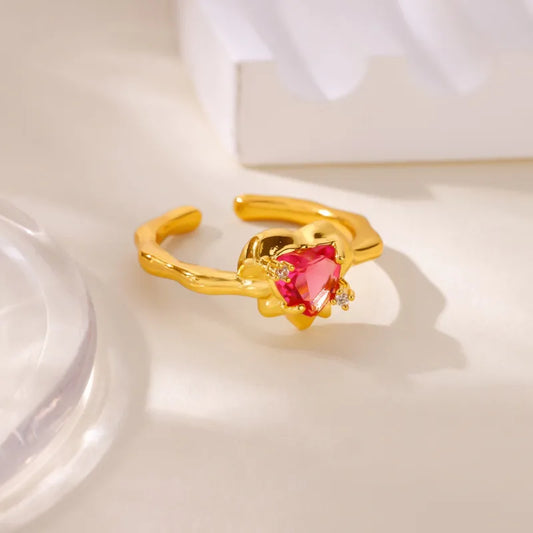 ANILLO CUORE ROSÉ