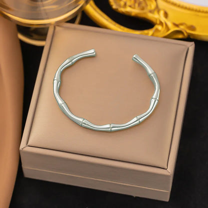 Pulseira de bambu