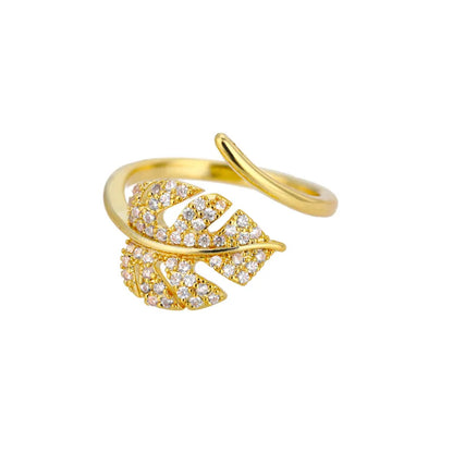 Anillo hoja de cala