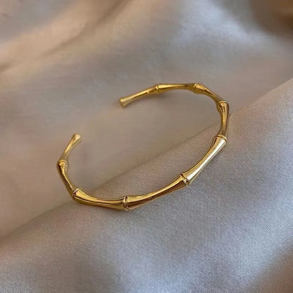 Pulseira de bambu