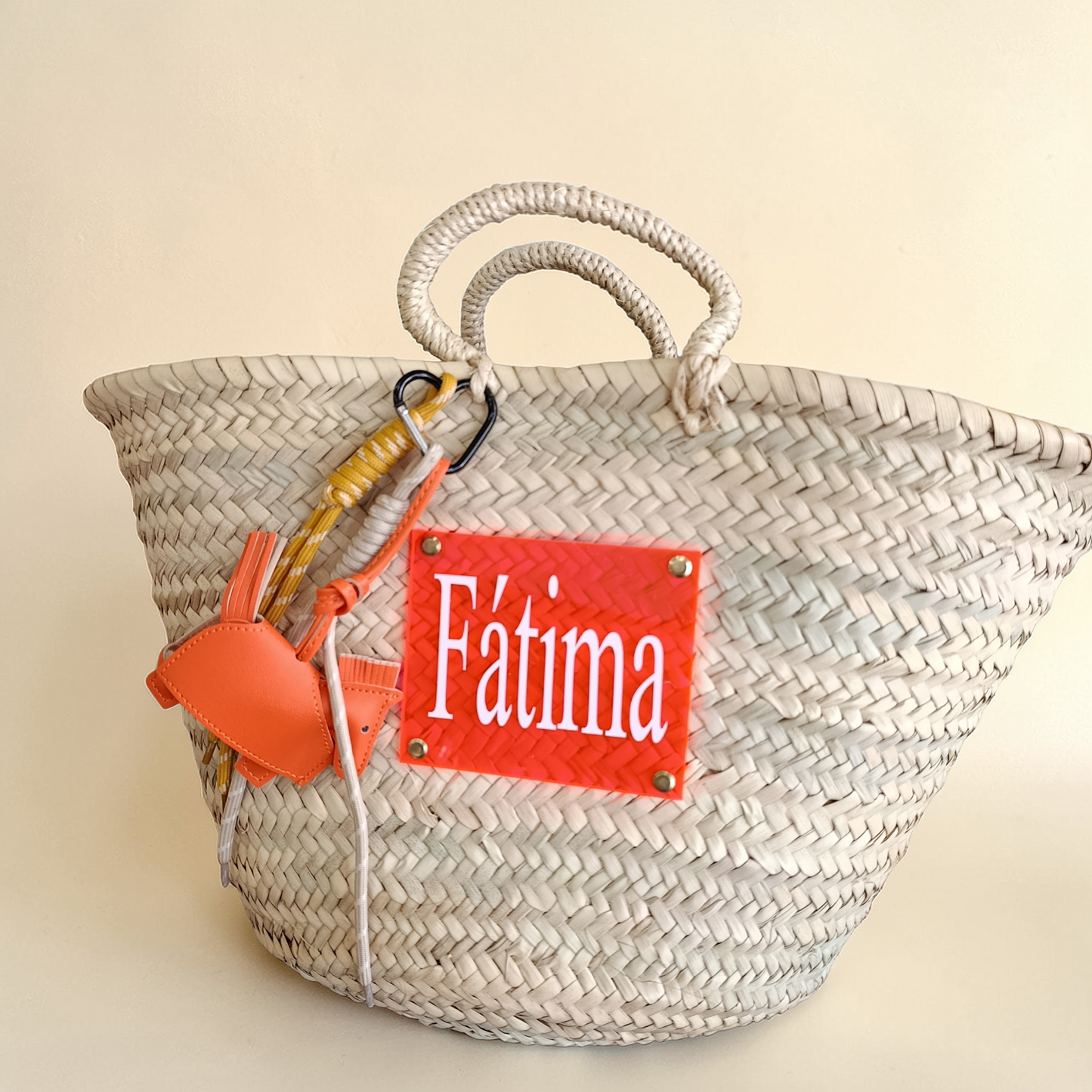 Capazo palma personalizado deluxe