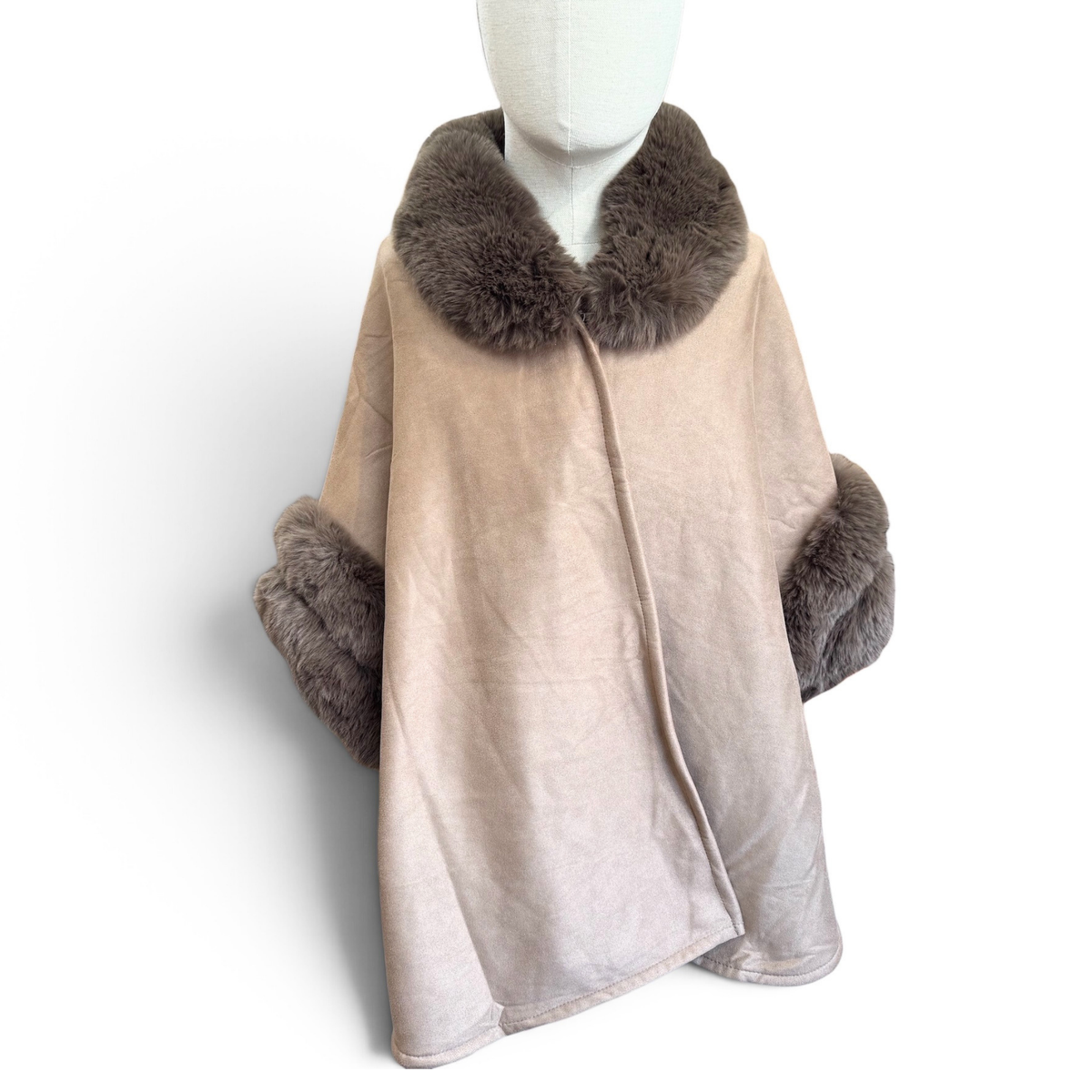 Poncho de pelo