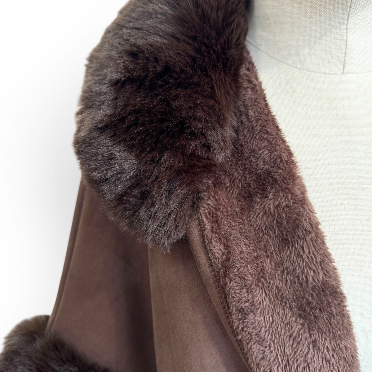 Poncho de pelo