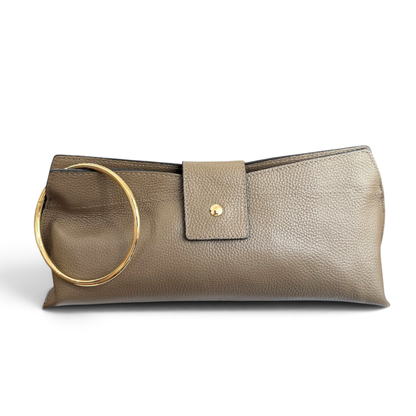 Bolso anilla piel