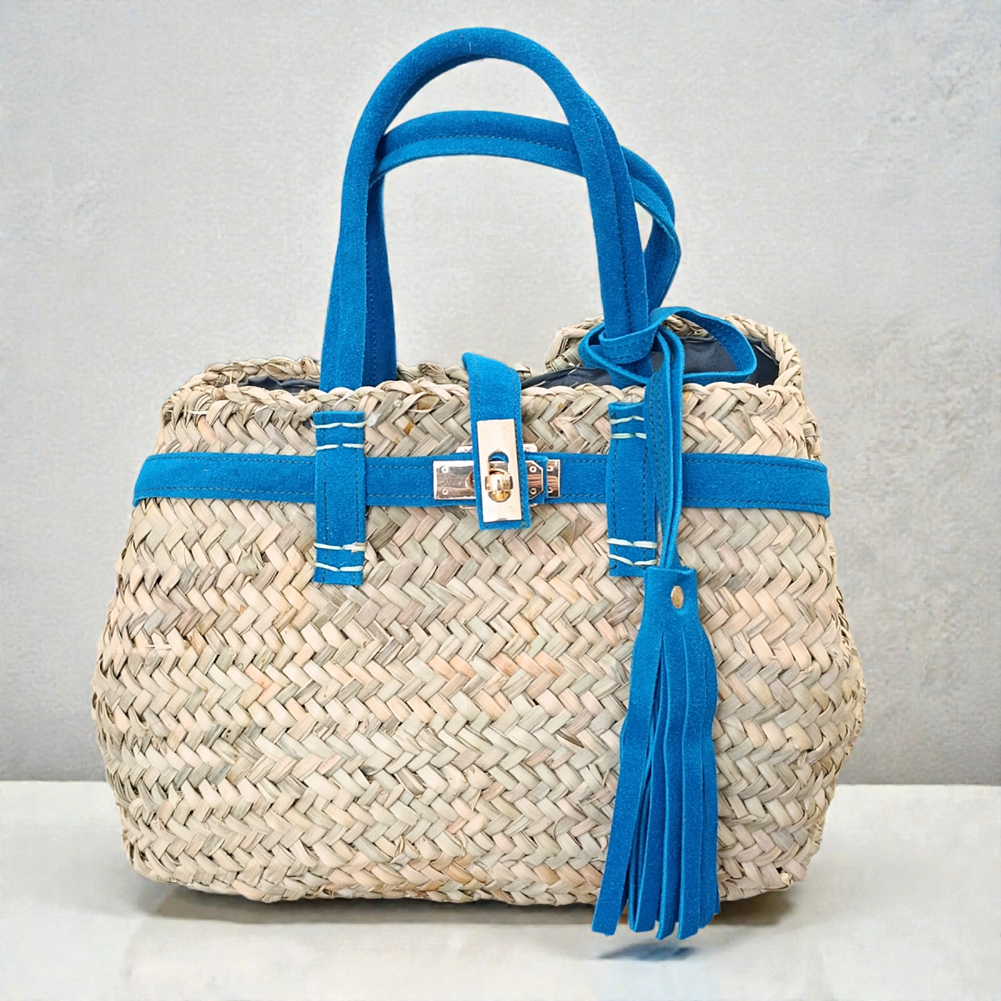 Mini Birkin de palma