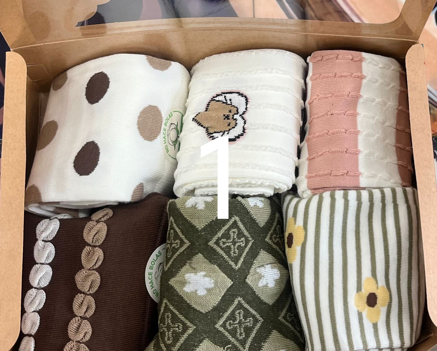 Caja calcetines chica