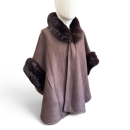 Poncho de pelo