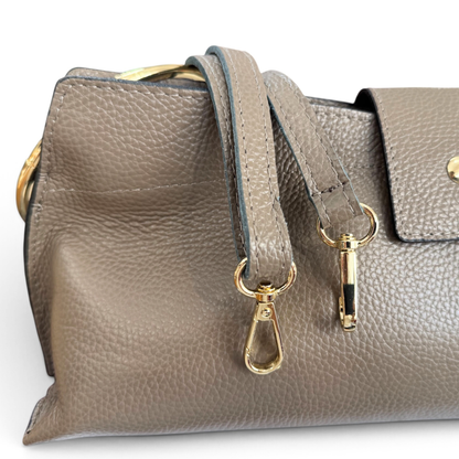 Bolso anilla piel