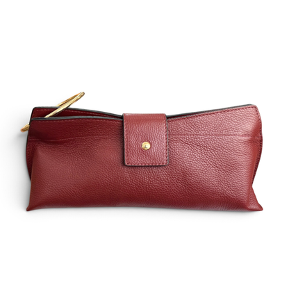 Bolso anilla piel