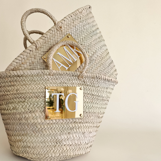 Capazo palma personalizado deluxe